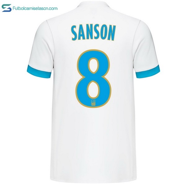 Camiseta Marsella 1ª Sanson 2017/18